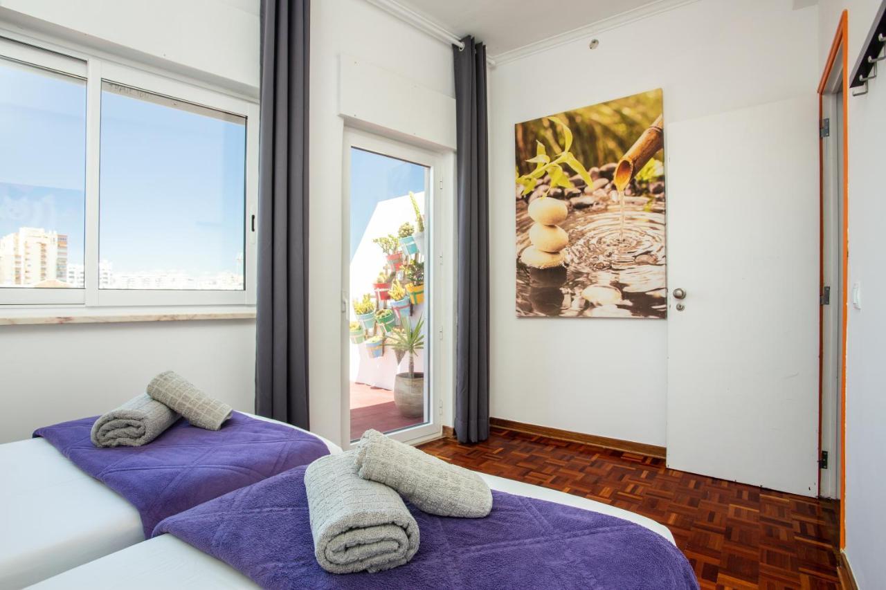 Dreamers Duplex With Seaview فارو المظهر الخارجي الصورة